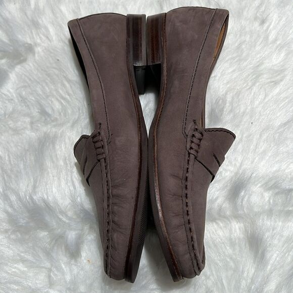 Driver Club USA Leather Penny Loafer Size 8.5 Handcrafted in Brazil. B86 - Picture 5 of 8